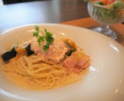 土曜はナニするのレシピ・かぼちゃの豆乳パスタ