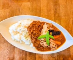 DAIGOも台所のレシピ・カボチャと蓮根のカレー