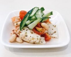 きょうの料理のレシピ・いかと名残野菜のレモンじょうゆあえ