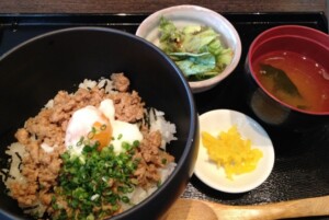 あさイチのレシピ・秋のみそそぼろ丼