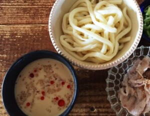 ノンストップのレシピ・うどんのヘルシーつけ麺