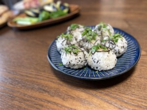 平野レミの早わざレシピ・苔玉（こけだま）おむすび