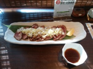 DAIGOも台所のレシピ・牛肉のたたき 玉ねぎソース