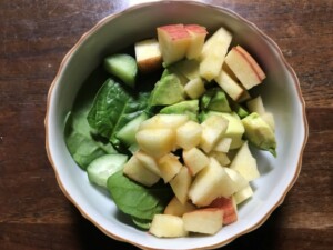 きょうの料理のレシピ・キャベツとりんごのサラダ