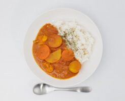 青空レストランのレシピ・さつまいもカレー