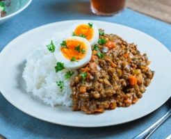 ヒルナンデスのレシピ・山椒キーマカレー