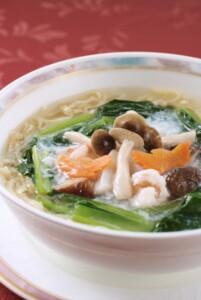 どさんこワイド179のレシピ・キノコの柚子胡椒風味ラーメン