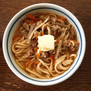 DAIGOも台所のレシピ・味噌バターうどん