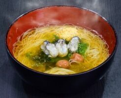 キューピー3分クッキングのレシピ・牡蠣にゅうめん