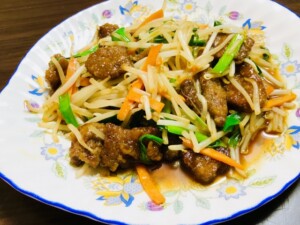 きょうの料理のレシピ・こまレバ炒め