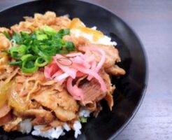 DAIGOも台所のレシピ・レンジで1発！豚丼