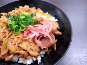 DAIGOも台所のレシピ・レンジで1発！豚丼