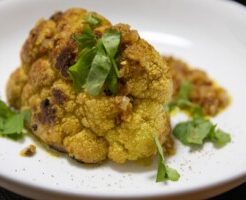 きょうの料理のレシピ・カリフラワーのカレーステーキ