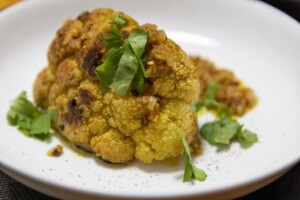 きょうの料理のレシピ・カリフラワーのカレーステーキ