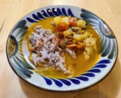 キューピー3分クッキングのレシピ・大根の鶏そぼろカレー