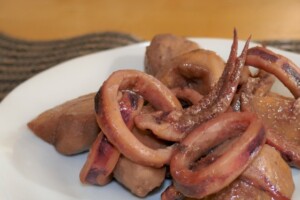 きょうの料理のレシピ・いかと里芋のいしる煮