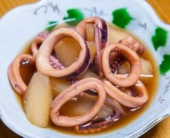 ノンストップのレシピ・イカと大根の煮物