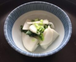 あさイチのレシピ・かぶの昆布茶あえ