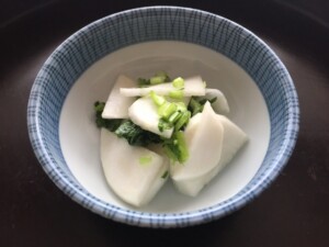 あさイチのレシピ・かぶの昆布茶あえ