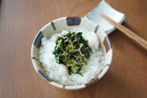 きょうの料理のレシピ・かぶの葉のごまじゃこふりかけ