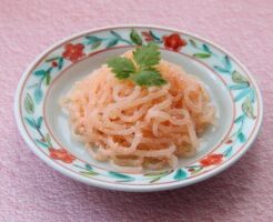 あさイチのレシピ・パスタソースで作るしらたきたらこ