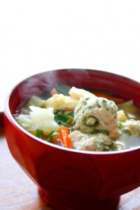 青空レストランのレシピ・かすみ鴨の沢煮椀