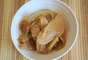 きょうの料理のレシピ・新しょうがのみそ漬け