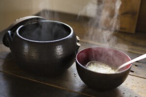 しあわせは食べて寝て待てのレシピ・お粥