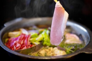 キューピー3分クッキングのレシピ・レタス豚しゃぶ 青じそ酢じょうゆだれ