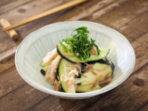 ノンストップのレシピ・ズッキーニのさっぱり梅あえ