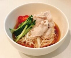 DAIGOも台所のレシピ・豚しゃぶのとろろ酢そうめん