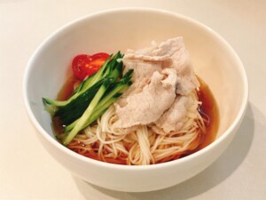 DAIGOも台所のレシピ・豚しゃぶのとろろ酢そうめん