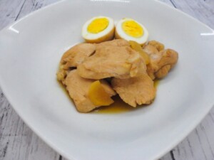 キューピー3分クッキングのレシピ・しっとり鶏胸肉のさっと煮