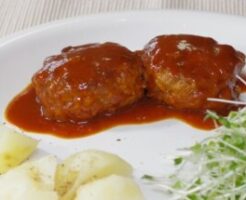 DAIGOも台所のレシピ・チキン・ミニハンバーグ