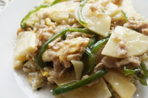 青空レストランのレシピ・麻婆たけのこ
