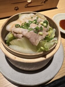 ノンストップのレシピ・丸ごとレタスと豚バラのせいろ蒸し