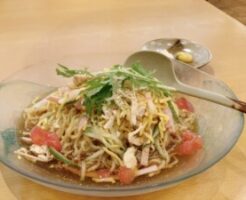 ヒルナンデスのレシピ・ツナとトマトの冷やし中華