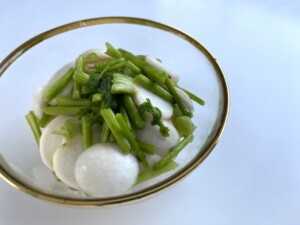きょうの料理のレシピ・かぶと新しょうがの浅漬け