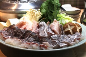 青空レストランのレシピ・クエ鍋