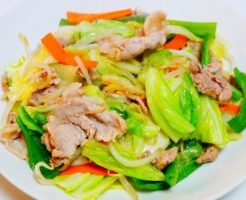 ぽかぽかのレシピ・菰田流 肉野菜炒め