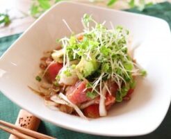 キューピー3分クッキングのレシピ・かつおと夏野菜のマリネ