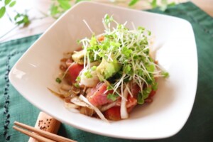 キューピー3分クッキングのレシピ・かつおと夏野菜のマリネ