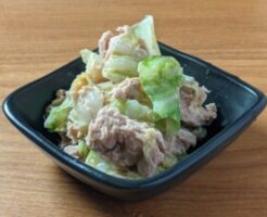 なないろ日和のレシピ・キャベツとツナの副菜