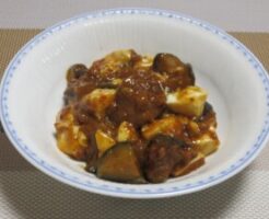 DayDay(デイデイ)のレシピ・春なすと豚バラ炒め木綿豆腐あえ