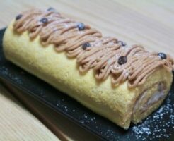 ZIPのレシピ・あんこたっぷりもちもちロールケーキ
