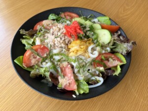 キューピー3分クッキングのレシピ・新玉ねぎとツナの切り干し大根サラダ