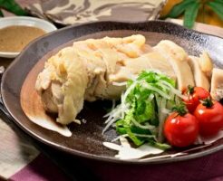 なないろ日和のレシピ・鶏肉のふんわり蒸し