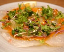 キューピー3分クッキングのレシピ・鯛のエスニックハーブサラダ