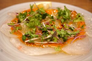 キューピー3分クッキングのレシピ・鯛のエスニックハーブサラダ