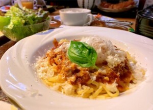 ZIPのレシピ・チキン南蛮風ボロネーゼパスタ